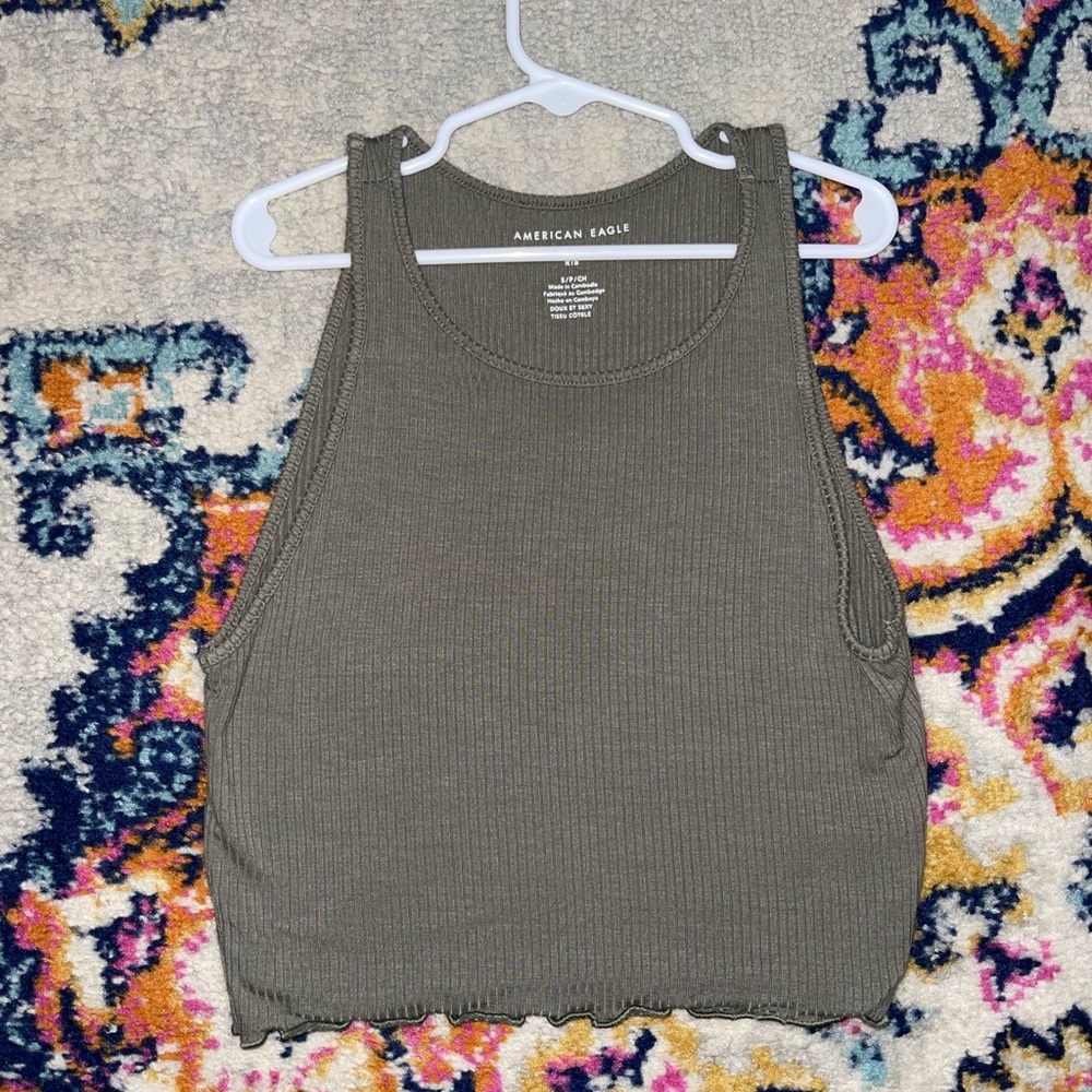 American Eagle cropped tank top